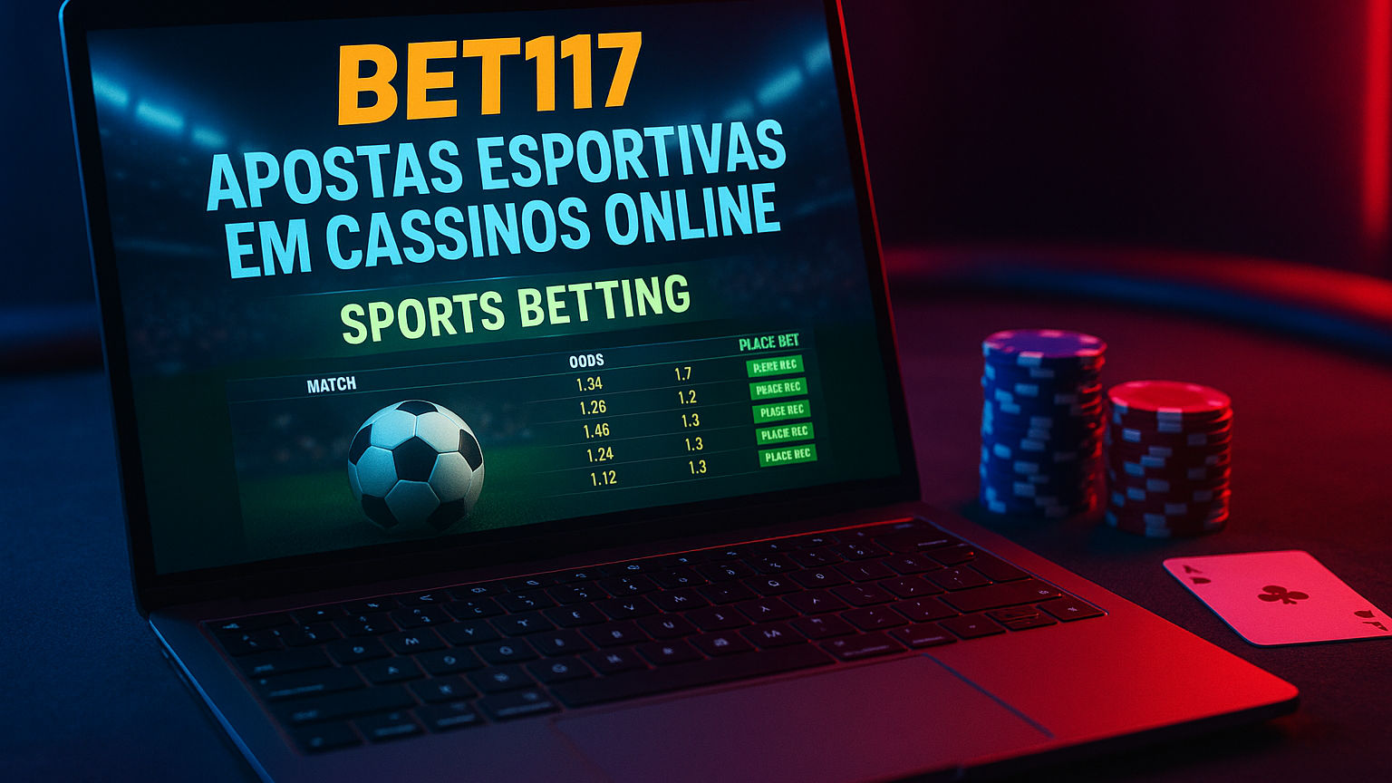 Apostas esportivas no cassino online BET117