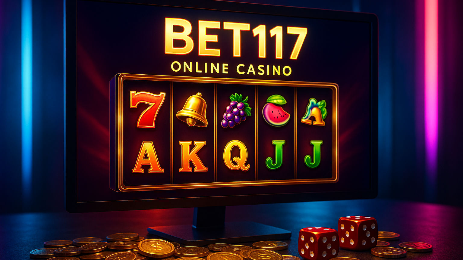 Explore o mundo das slot machines no BET117 Casino